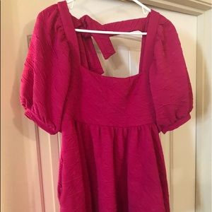 Free People violet mini dress size small
